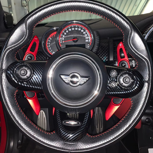 Embellecedor Tipo Fibra Carbono Mini Cooper S (2014 A 2021)