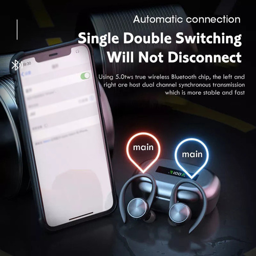 / Audífono Bluetooth Inalámbrico Impermeable Mini R200