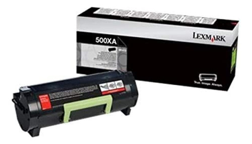 Lexmark 60f0xa0 Tóner Extra Alto Rendimiento, Negro