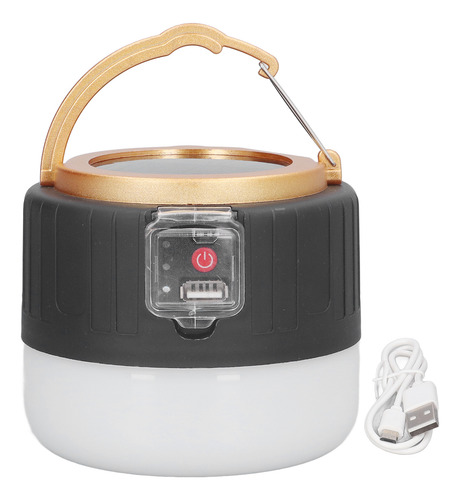 Linterna Led De Camping Con Interfaz Usb, Multifunción, Sola