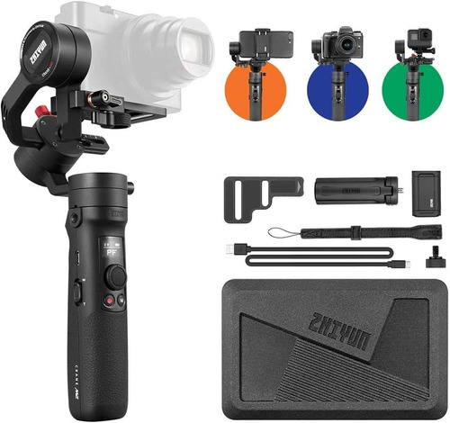 Estabilizador Zhiyun Crane M2 Para Cámara, Cardán De 3 Ejes