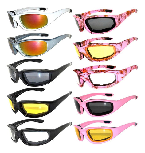 Gafas De Sol Deportivas Para Motociclismo  Varios Colores  U