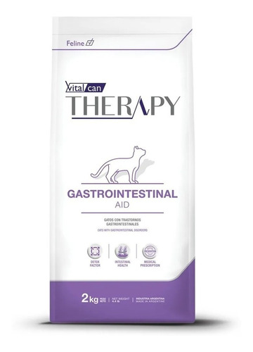 Alimento Vital Can Therapy Gastrointestinal Feline 2 Kg Gato