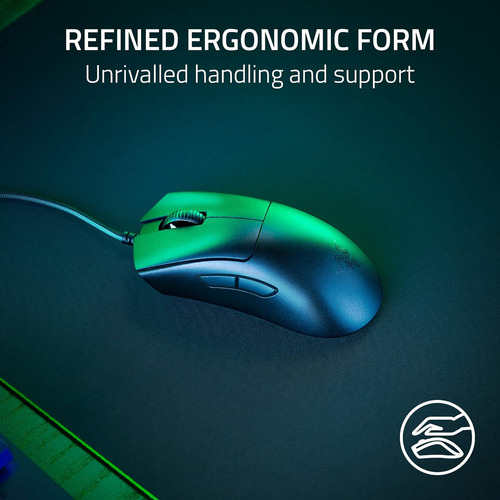 Ratón Razer Deathadder V3 Para Juegos Con Cable: 59g Ultr...
