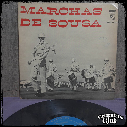 John Philip Sousa Marchas Militares  Americanas  Vinilo Lp