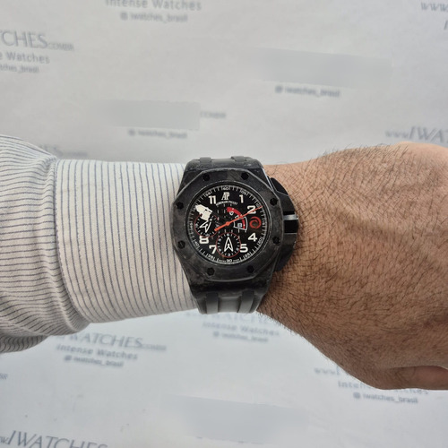 Audemars Piguet Royal Oak Offshore Team Alinghi Carbon Preto Preto Preto (Usado)