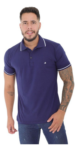 Camisas Polo Masculino Kit 5 Un Várias Cores Mauricinho