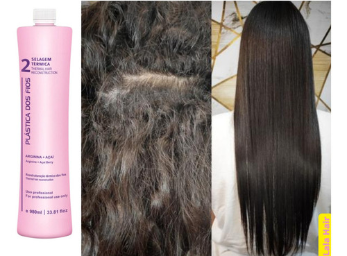 2 Progressiva Plastica Dos Fios E Btox Alisa Cabelos Afro