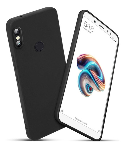 Funda Case Para Xiaomi Redmi Note 10 Pro Soft Feeling Negro