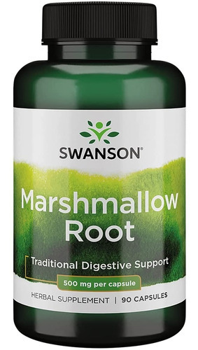 Raiz de marshmallow 500 mg 90 cápsulas Swanson Flavor não aplicável