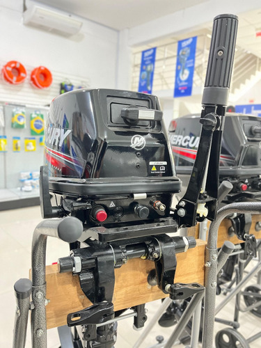 Motor Mercury 15hp 2 Tempos Comando Manual