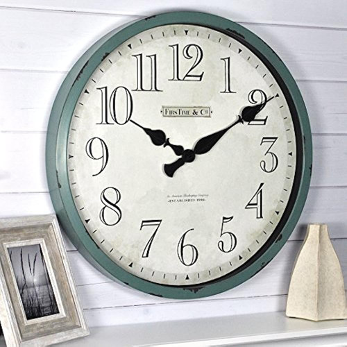 Firstime 10065 Bellamy - Reloj De Pared Color Azul