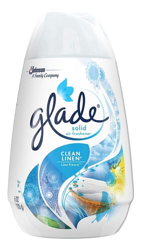 Par De Ambientador Glade Solido Gel Clean Linen Casa Carro