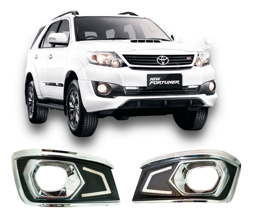 Cobertor De Faros Antineblina Para Fortuner 2012+