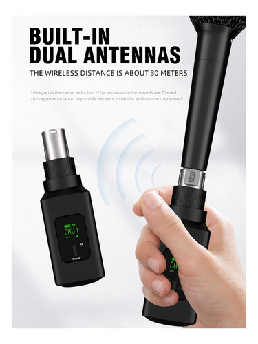 Sistema Inalámbrico Convertidor De Micrófono I8professional
