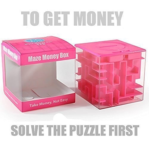 Trekbest Money Maze Puzzle Box - Una Manera Única Y Divertid