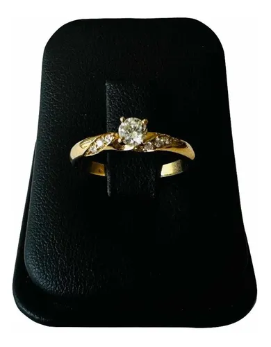 Anillos de compromiso de oro 14 kilates hotsell