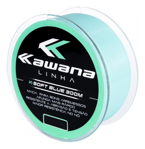 Linha Pesca Monofilamento Kawana Soft - 300 Metros