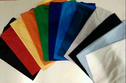 Remeras Lisas Algodon Mercerizado Para Estampar