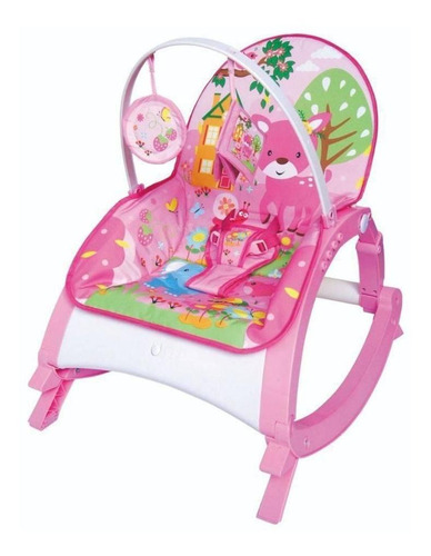 Cadeirinha Snack Rosa Color Baby