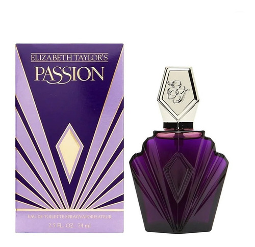 Perfume Para Dama Elizabeth Taylor Passion Edt 74 Ml.