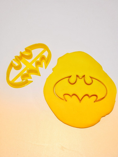 Cortantes Para Galletitas O Porcelana Fria Batman Logo !