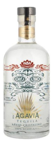 Pack De 4 Tequila Agavia Añejo Cristalino 750 Ml