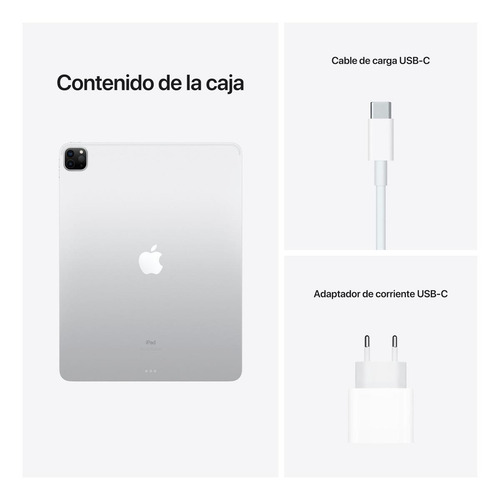Imagen 10 de 10 de Apple iPad Pro de 12.9" Wi-Fi 256GB Plateado (5ª generación)