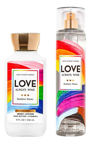 Rainbow Waves Fragancia Y Crema Líquida Bath & Body Works