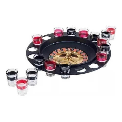 Ruleta Giratoria Casino Shots Juego De Fiesta Bar Diversion