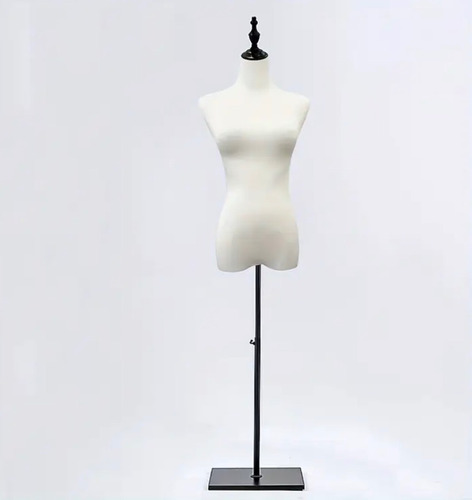 Maniquí Torso Para Exhibición De Ropa Blanco