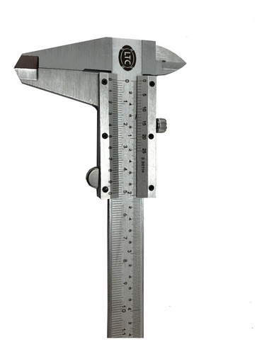 Imagen 2 de 9 de Calibre Metalico 0-150mm Caja Plastica