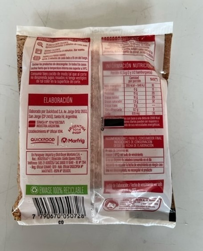 60 Paty Finitas 55gr C/pan Fargo Y 2 Aderezos