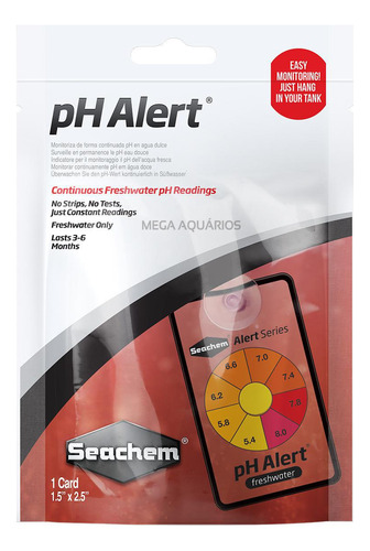 Teste Monitoramento Alerta De Ph Seachem Ph Alert Aquario