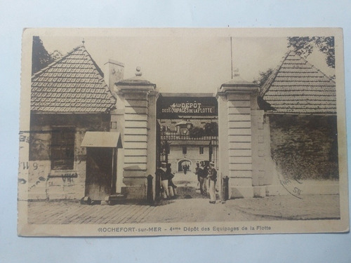 Francia Rochester Sur Mer 4 Depot Des Equipages Flotte 1934