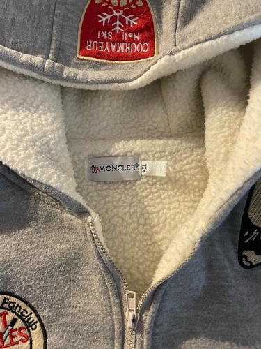 Campera Buzo Corderito Moncler Súper Abrigo