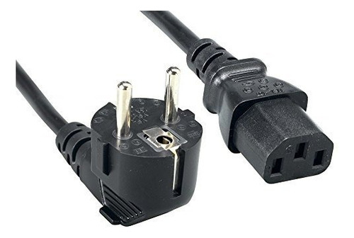 Cable De Conexion Europeo Schuko De Angulo Recto Cee 77 A Ie