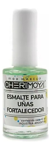 Fortalecedor De Uñas Esmalte Cherimoya 10ml