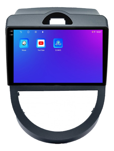 Multimidia Kia Soul 09/11 9p Android Carplay 4/64gb + Ré