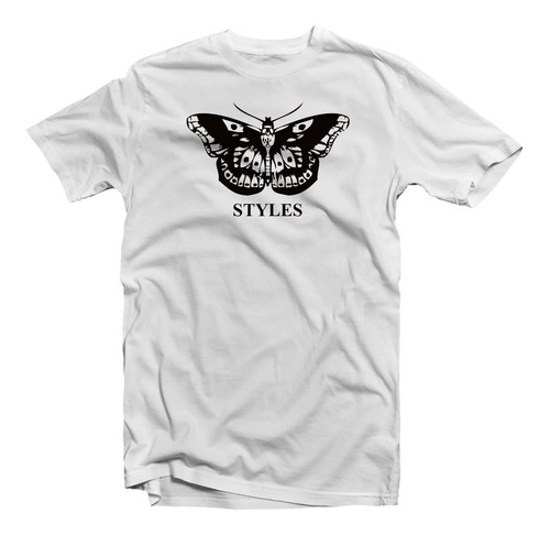 Remera  Harry Styles Tatuaje Mariposa