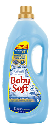 Amaciante Baby Soft Toque De Carinho Frasco 2 Litros 