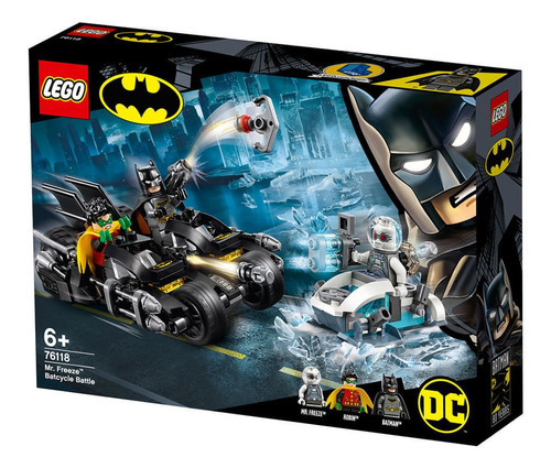 Lego Batman Batalla En La Batimoto Contra Mr. Freeze 76118