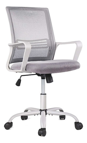 Silla De Oficina Ergonómica Smug, Gris