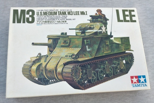 Tanque De Guerra A Escala 1:35 Tamiya Us Medium Tank M3 Lee