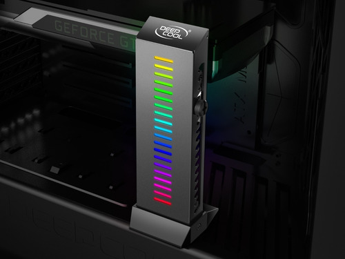 Imagen 8 de 9 de Soporte Regulable Para Placa De Video Deepcool Gh-01 A-rgb