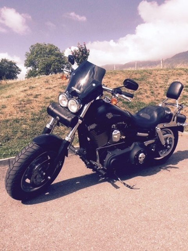 Parabrisas Harley Davidson Fat Bob 1600 Elevado 34cm Cupula
