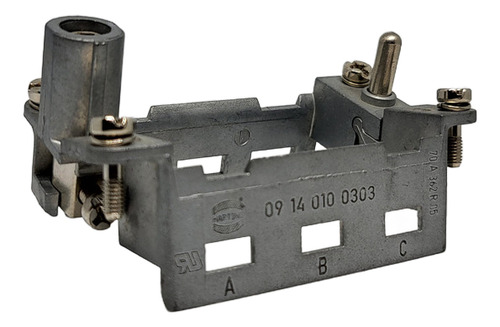 Porta Módulo Han 10b 3p - Base (09 14 010 0303) - Harting