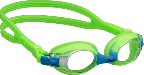 Goggles Cressi Para Niños Dolphin 2.0 Green/ Blue Clear Lens