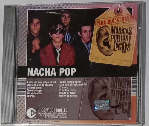 Nacha Pop Colección Músicos, Poetas Y Locos Cd.