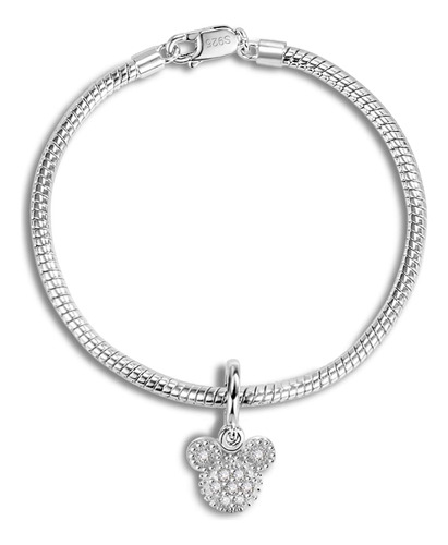 H&beautimer Pulsera De Plata 925 Pura Para Mujer, Cadena De 